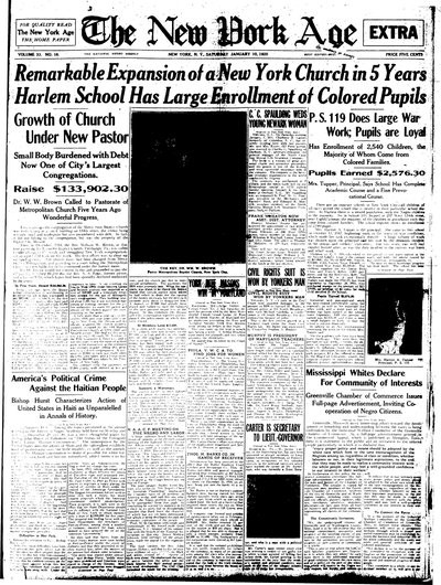 New York Age, Jan 10, 1920