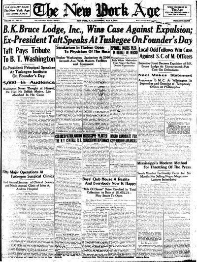 New York Age, May 8, 1920