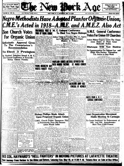 New York Age, May 15, 1920