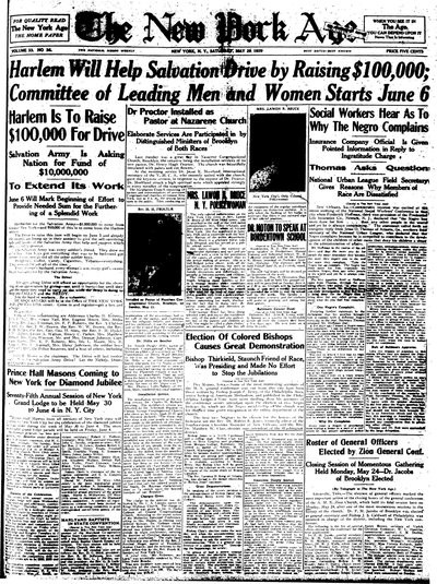 New York Age, May 29, 1920