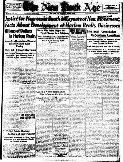 New York Age, Jul 31, 1920