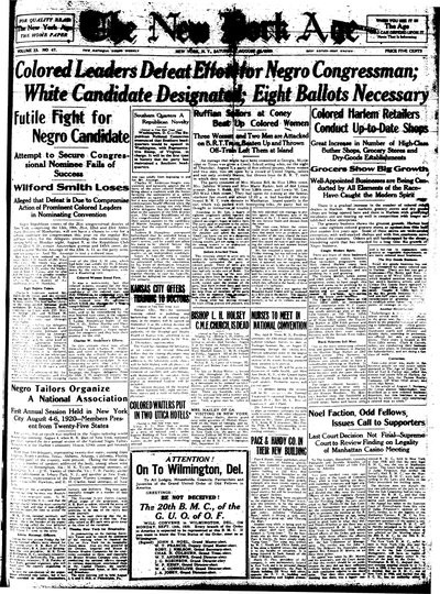 New York Age, Aug 14, 1920
