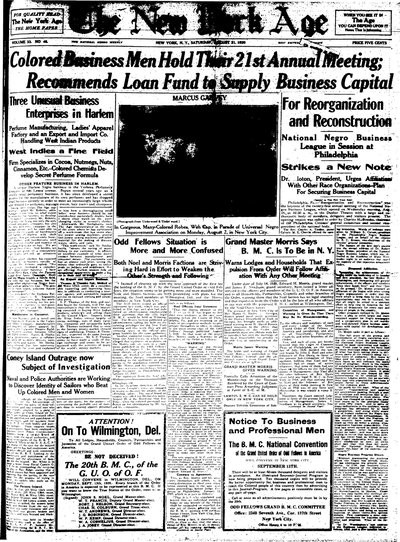New York Age, Aug 21, 1920