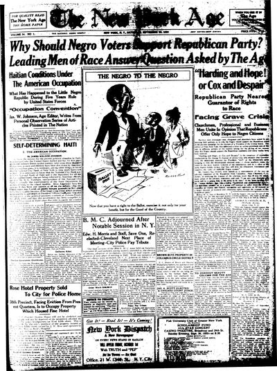 New York Age, Sep 25, 1920