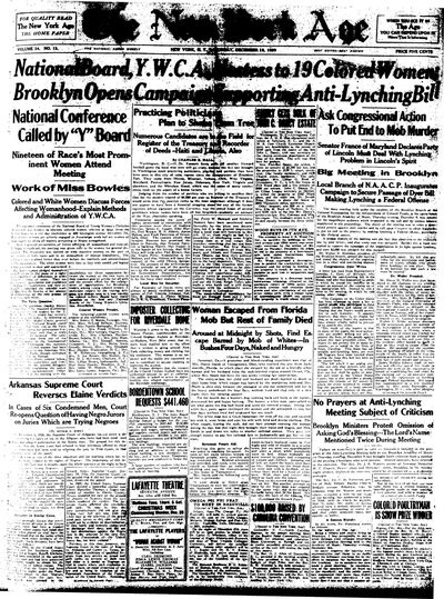New York Age, Dec 18, 1920