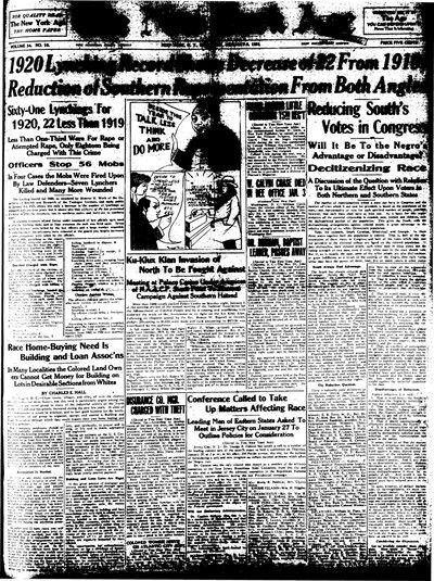 New York Age, Jan 8, 1921