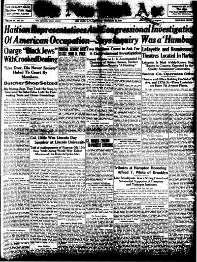 New York Age, Feb 19, 1921