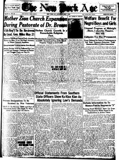 May 1921