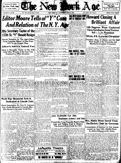New York Age, Jun 18, 1921