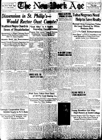 New York Age, Jun 25, 1921