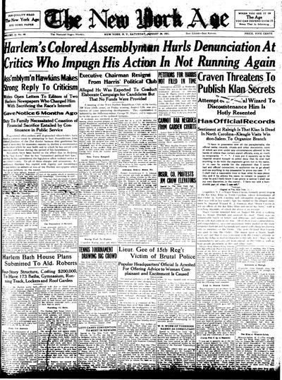 New York Age, Aug 20, 1921