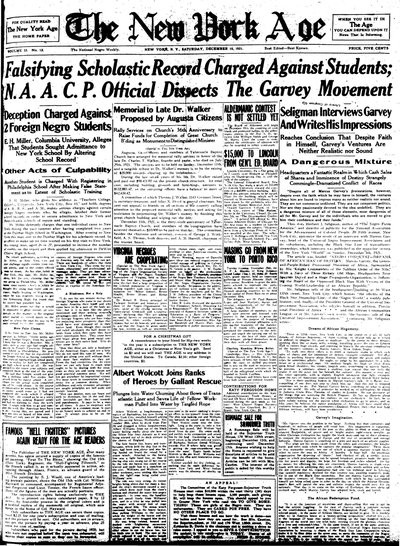 New York Age, Dec 10, 1921