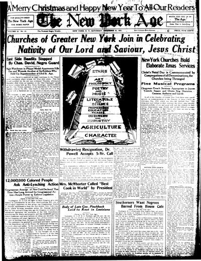 New York Age, Dec 31, 1921