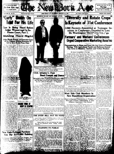 New York Age, Jan 28, 1922