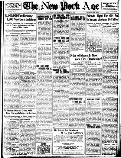 New York Age, Dec 16, 1922