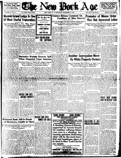 New York Age, Dec 23, 1922