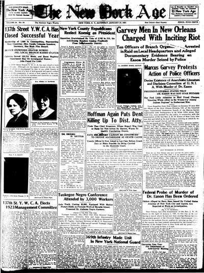 New York Age, Jan 27, 1923