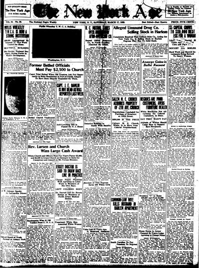 New York Age, Mar 17, 1923