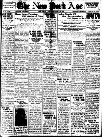 New York Age, Mar 31, 1923