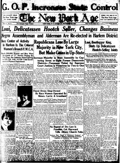 New York Age, Nov 10, 1923