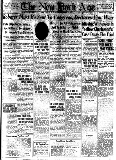 New York Age, Oct 25, 1924