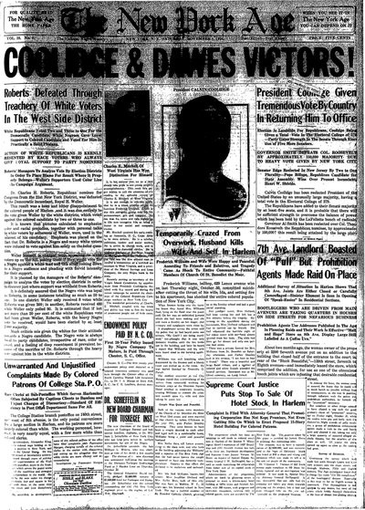 New York Age, Nov 8, 1924