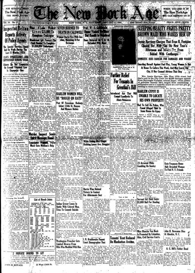 New York Age, Jan 17, 1925
