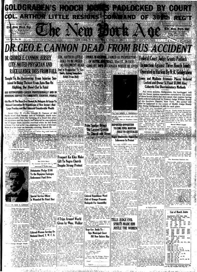 New York Age, Apr 11, 1925