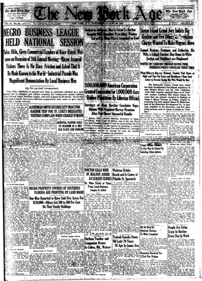 New York Age, Aug 29, 1925