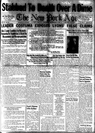 New York Age, Sep 12, 1925