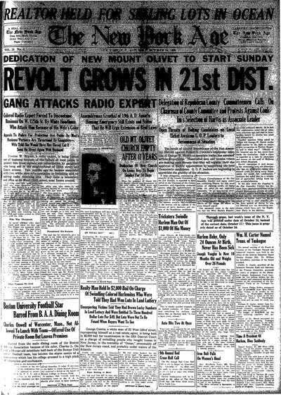 New York Age, Oct 24, 1925