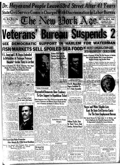 New York Age, Oct 31, 1925