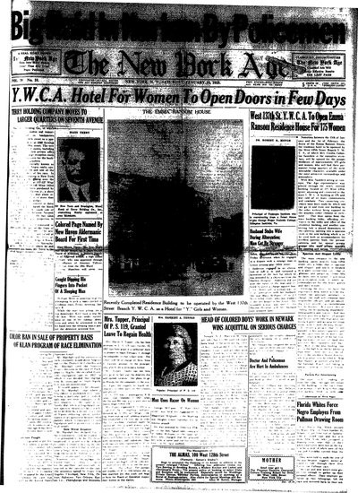 New York Age, Jan 16, 1926