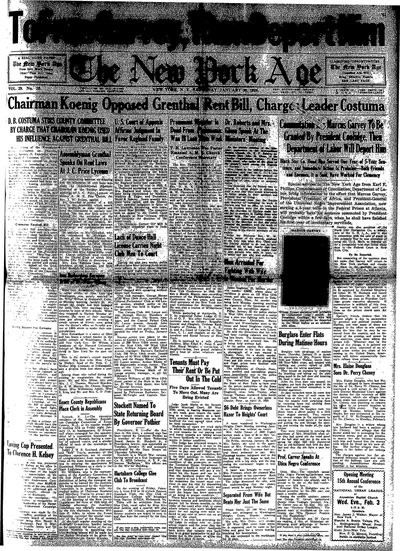 New York Age, Jan 30, 1926