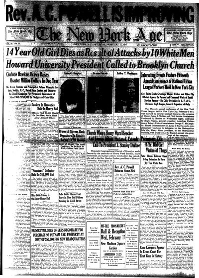 New York Age, Feb 13, 1926