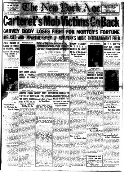 New York Age, May 8, 1926