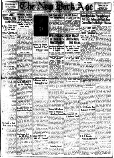 New York Age, May 22, 1926