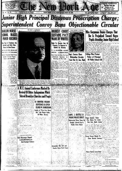 New York Age, May 29, 1926