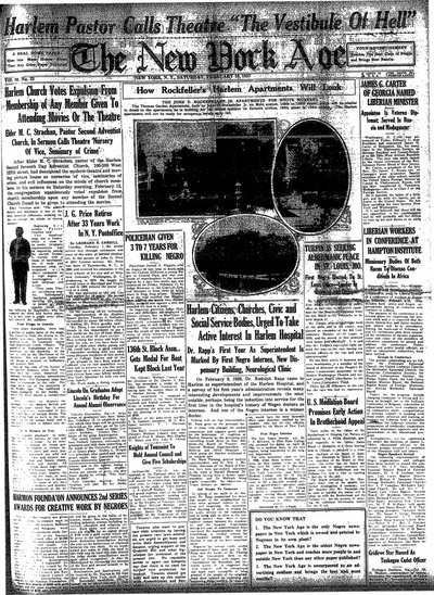 New York Age, Feb 19, 1927