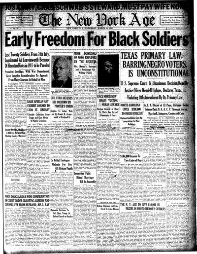 New York Age, Mar 12, 1927