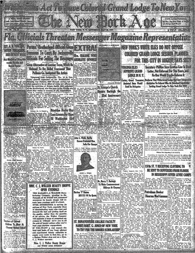 New York Age, May 28, 1927