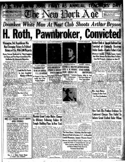 New York Age, Jun 11, 1927