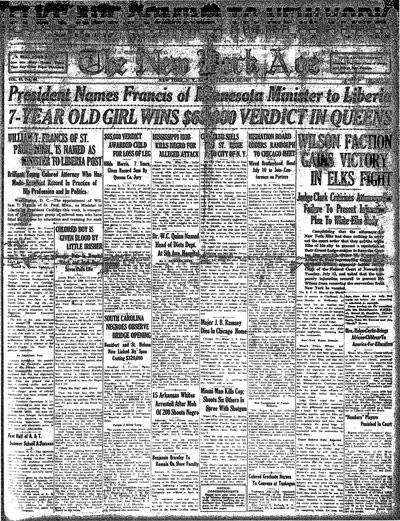 New York Age, Jul 16, 1927