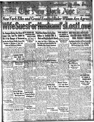 New York Age, Jul 23, 1927