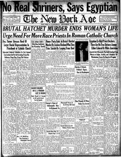 New York Age, Sep 10, 1927