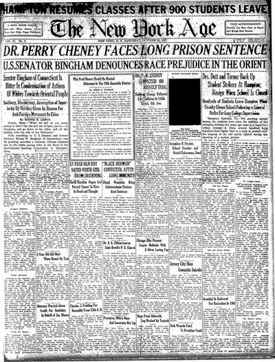 New York Age, Oct 22, 1927