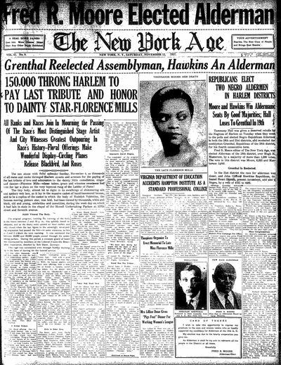 New York Age, Nov 12, 1927