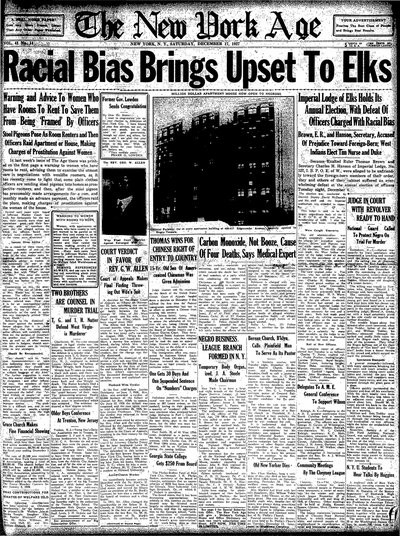 New York Age, Dec 17, 1927