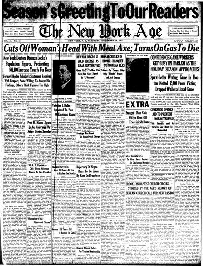 New York Age, Dec 24, 1927