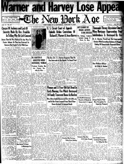 New York Age, Jan 21, 1928